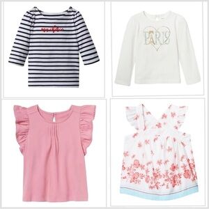 Janie and Jack 4 Tops Bundle Size 5T